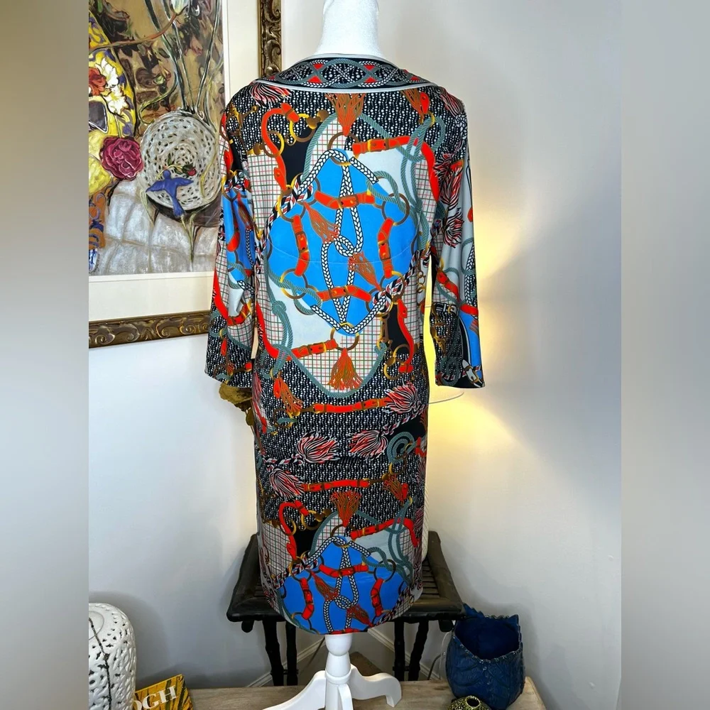 NWOT Gretchen Scott Jersey Bordertown Dress - Ditto Size Medium - Picture 7 of 12